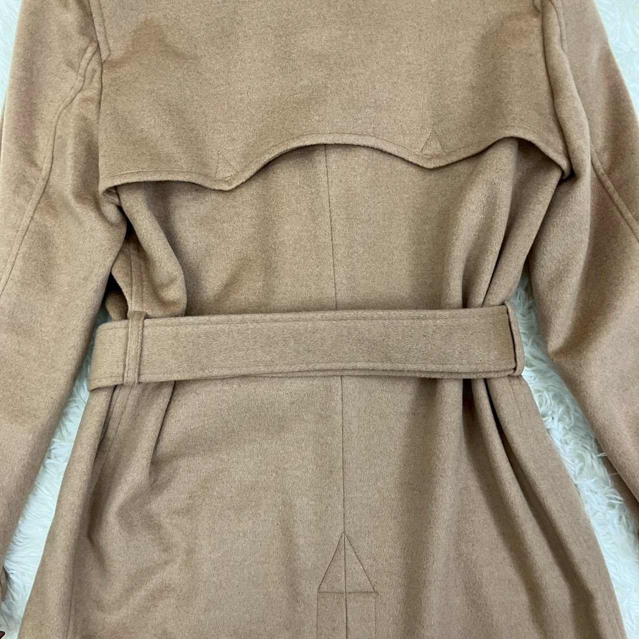 キャメル100％ ベルト付き