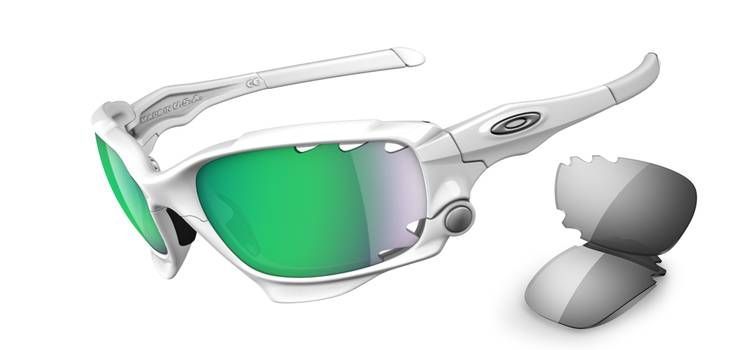 オークリー サングラス Oakley RADAR PITCHASIAN FIT Color: Polished White/Jade Iridium Vented, Light Grey Vented