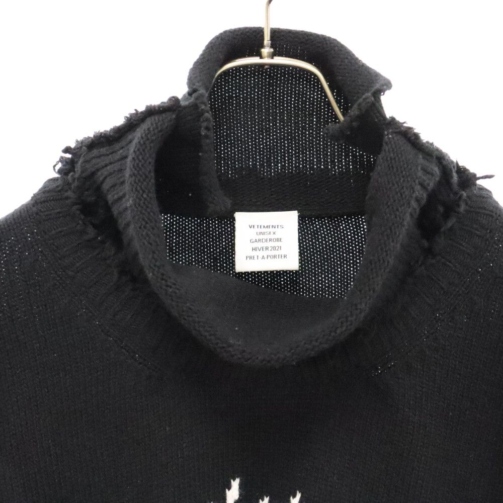 VETEMENTS ヴェトモン ニット タートル