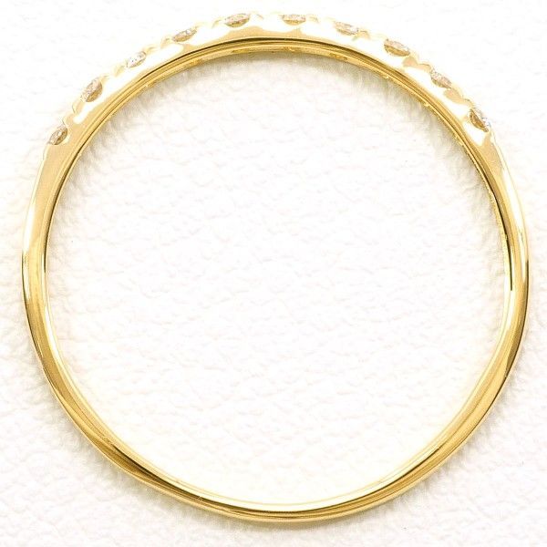 K18YG リング ring 指輪 14号 ダイヤ 0.20 総重量約0.9g