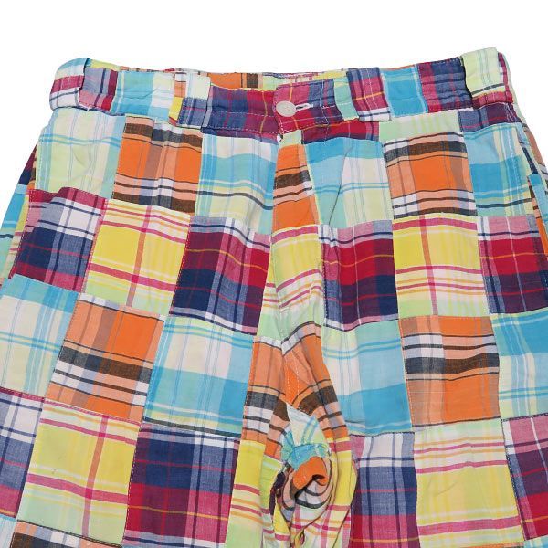 GOODENOUGH パッチワークハーフパンツ L GOODENOUGH グッドイナフ PATCHWORK SHORTS パッチワーク