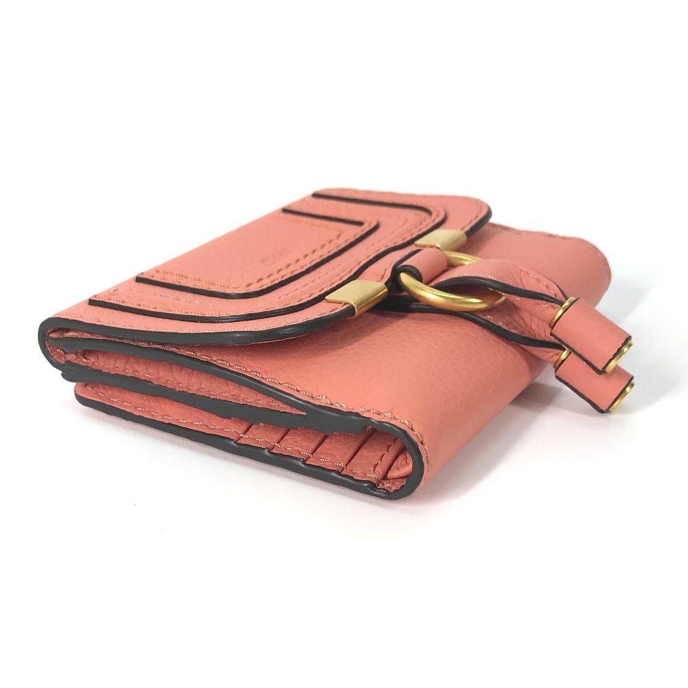 Chloe クロエ 2つ折り財布 MARCIE マーシー レザー - メルカリ