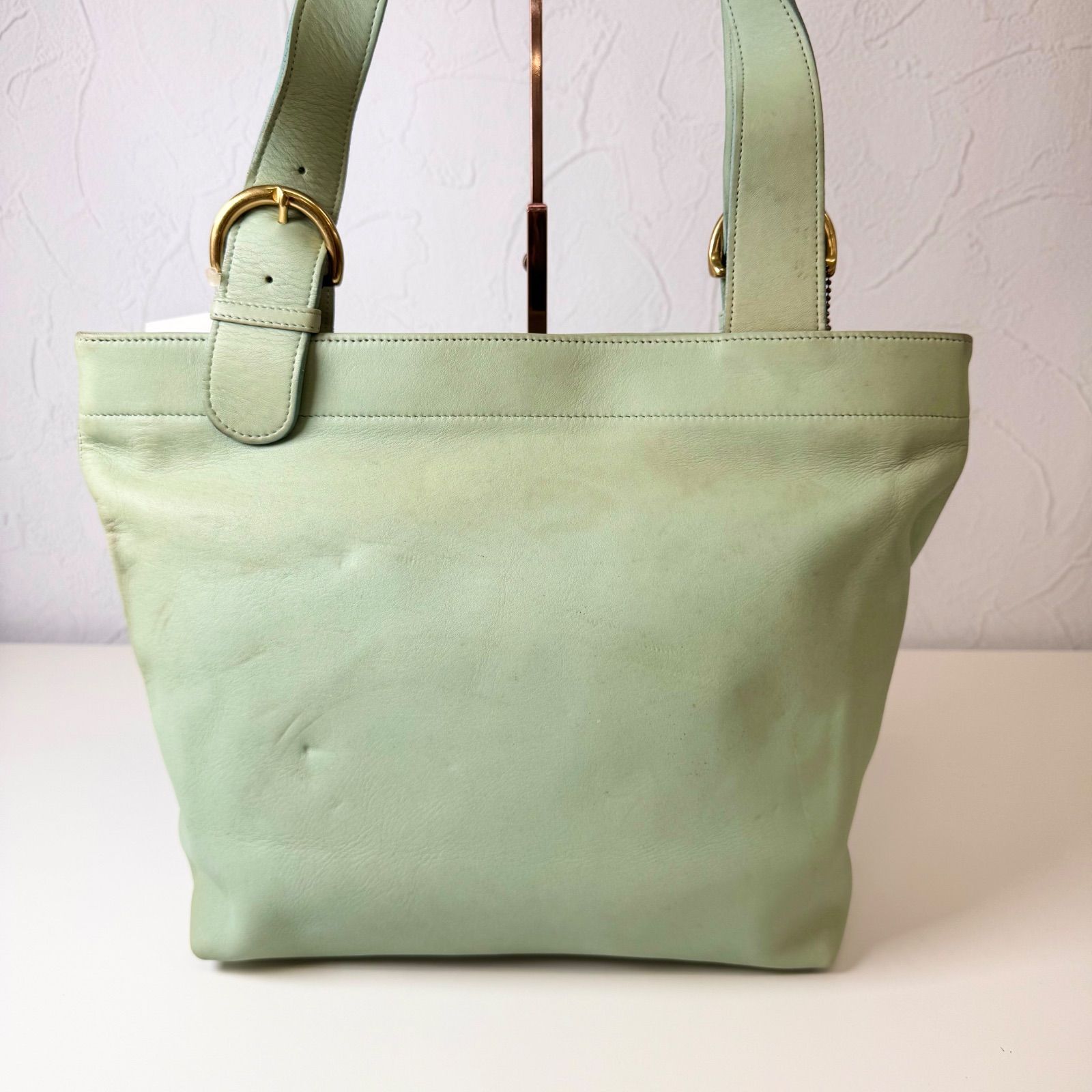 稀少カラー✨Cランク COACH オールドコーチ トートバッグ グラブ 