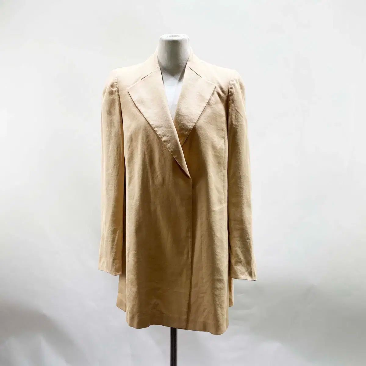 MINE(マイン) ハンセム純正 女性用リネンショートコート 90 ジンの感覚  