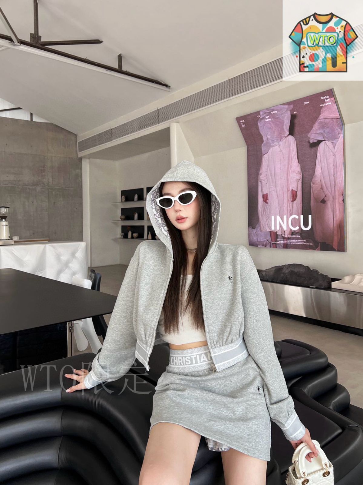 今日特価】Dior ディオール カジュアルセット（フーディ短款 +