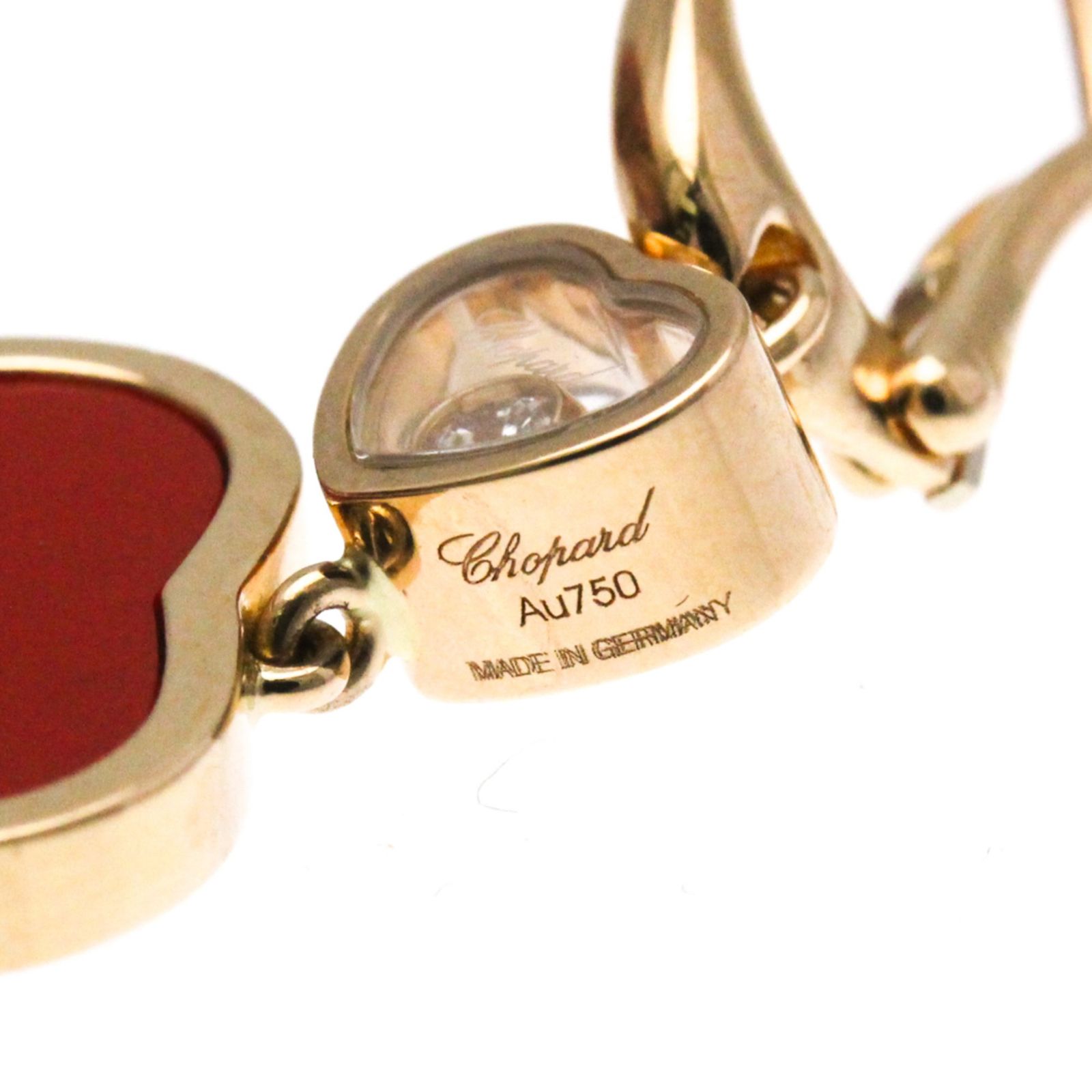 ショパール(Chopard) ハッピーハートピアス 1P ダイヤモンド ショパール(Chopard) ハッピーハートピアス 1P ダイヤモンド