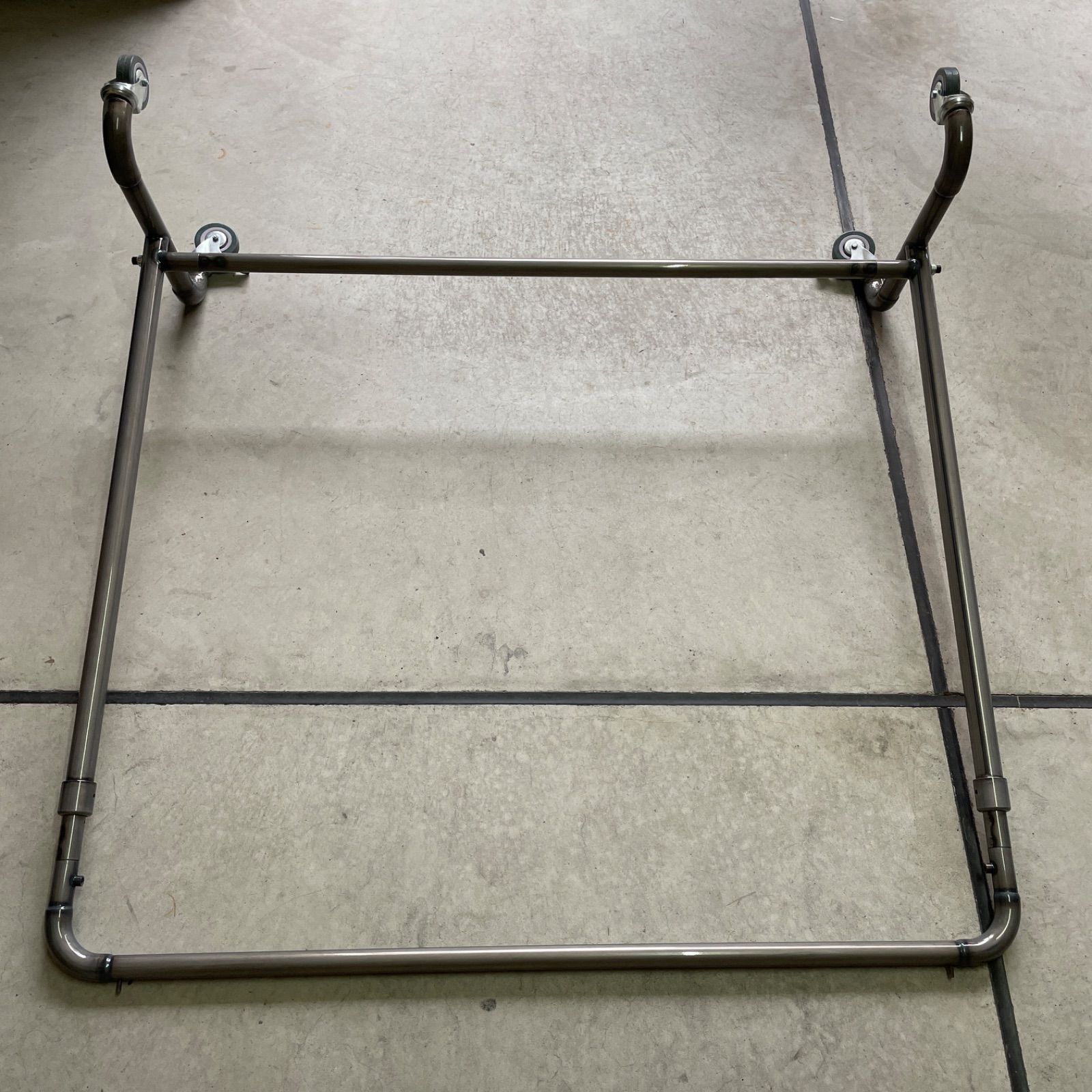 残1】 インダストリアル シャビー 鉄製 配管 パイプ ハンガーラック