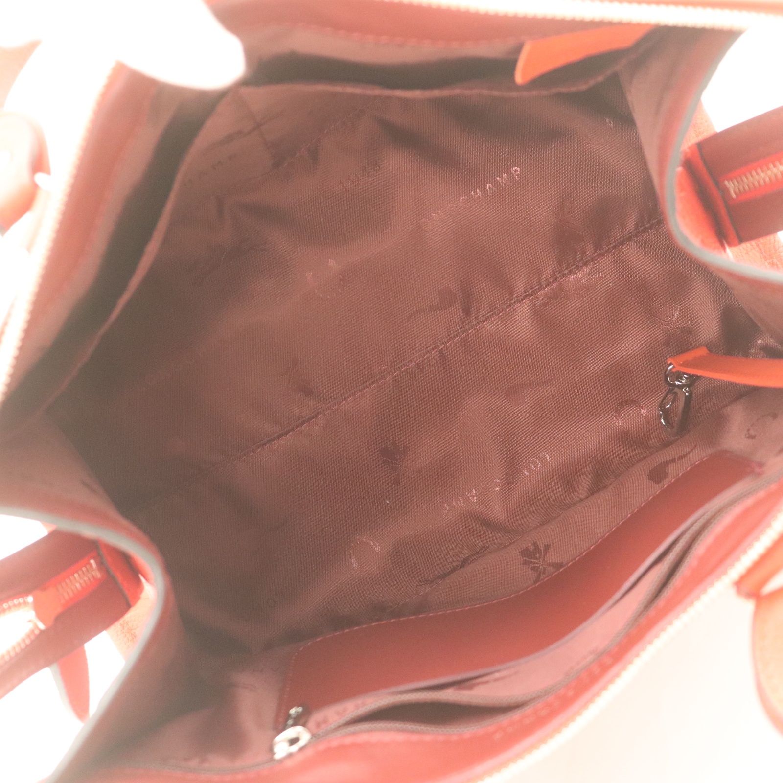 ITR5P2EJKO3C 美品 LONGCHAMP ロンシャン ラ ヴォヤジューズ レザー 