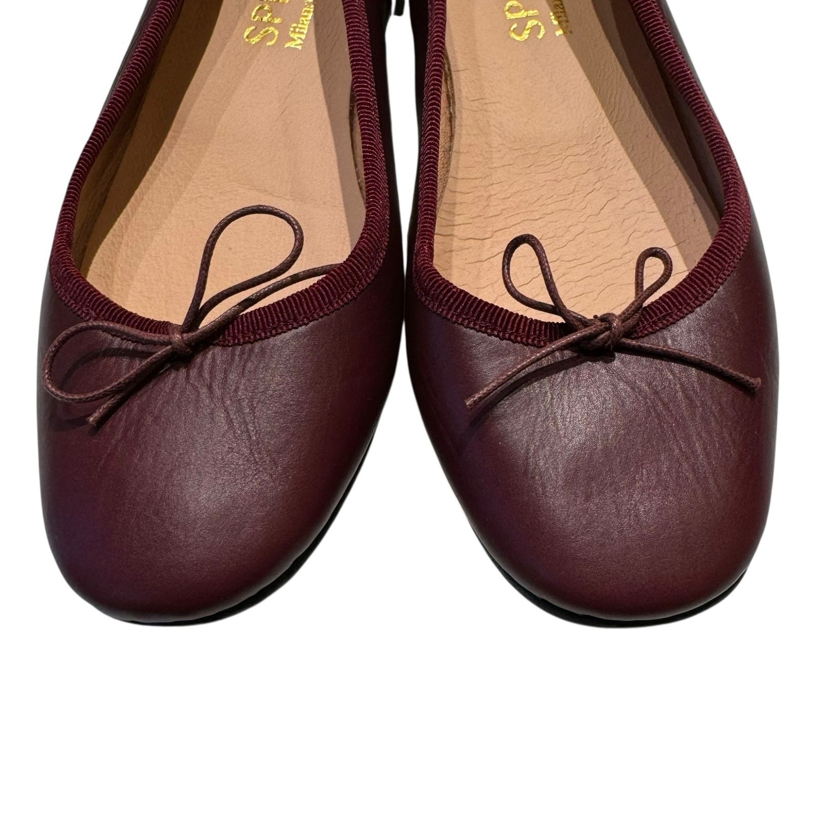 SPELTA スペルタ ⑤ カーフバレーシューズ レディース ボルドー 37