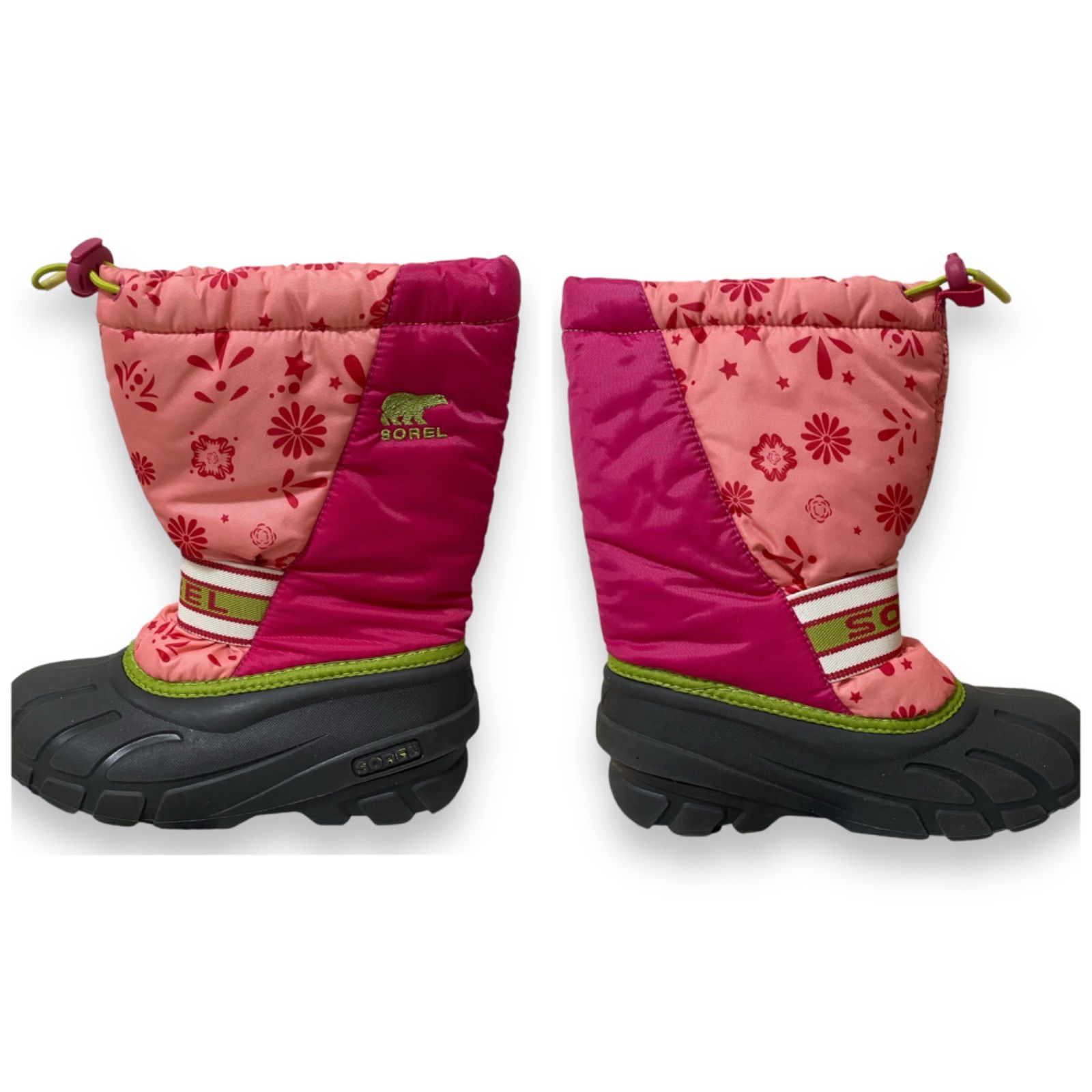 SOREL ソレル ブーツ スノーブーツ ラバーソール ピンク レディース