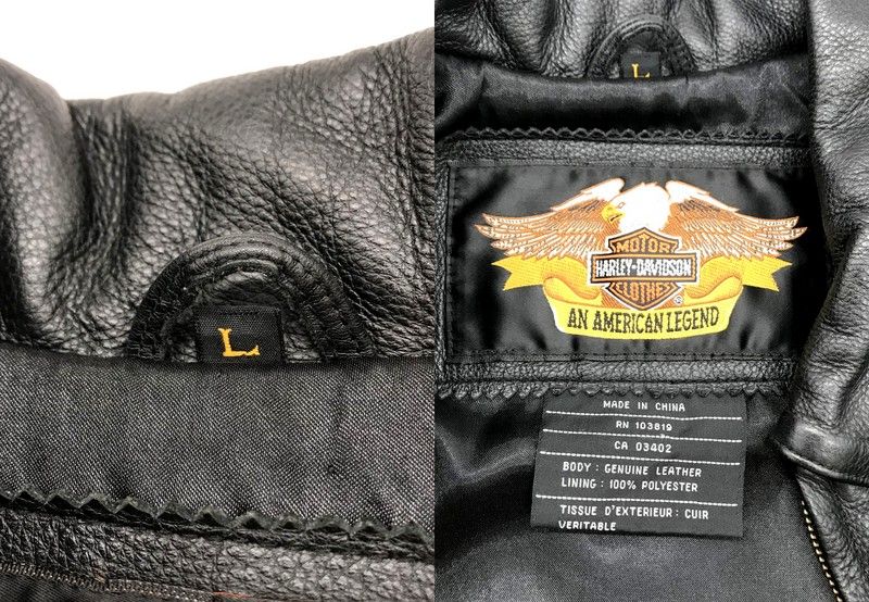 HARLEY DAVIDSON 100周年記念 レザージャケット ライダースジャケット