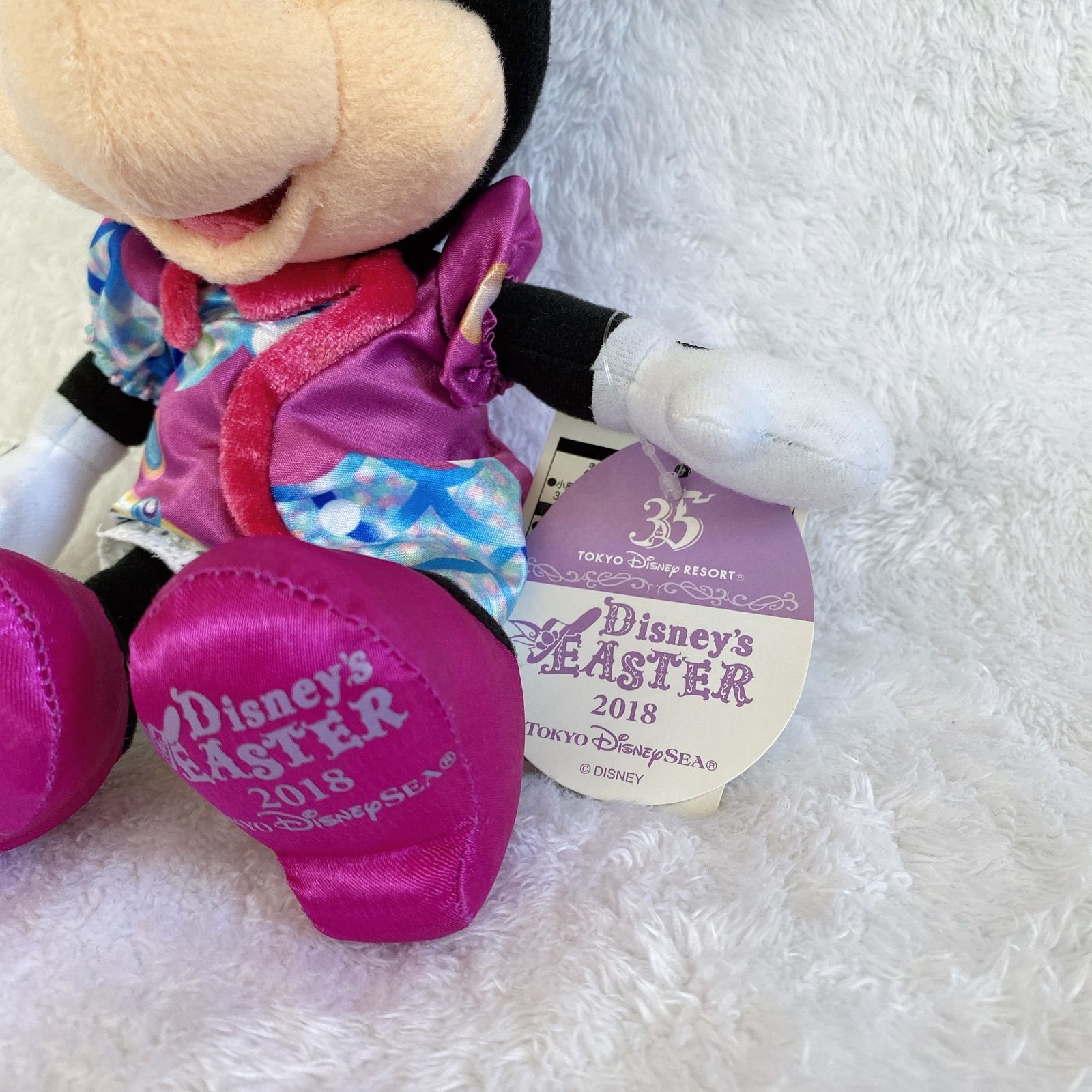 東京ディズニーリゾート ミッキーぬいぐるみバッジ ミニー