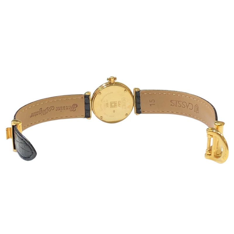 タバー TABBAH レディースウォッチ ホワイト K18YG クオーツ