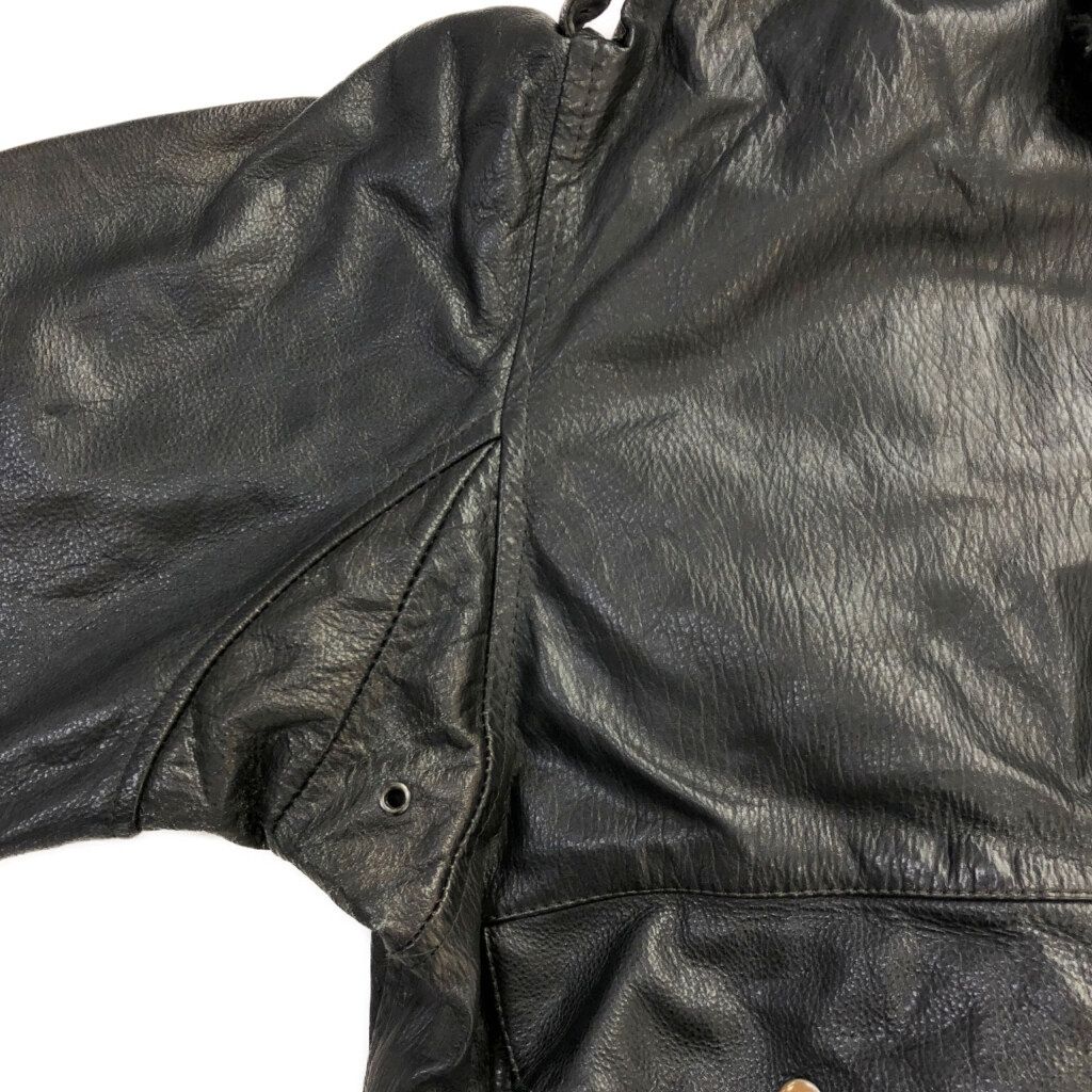 レザーフライトジャケット