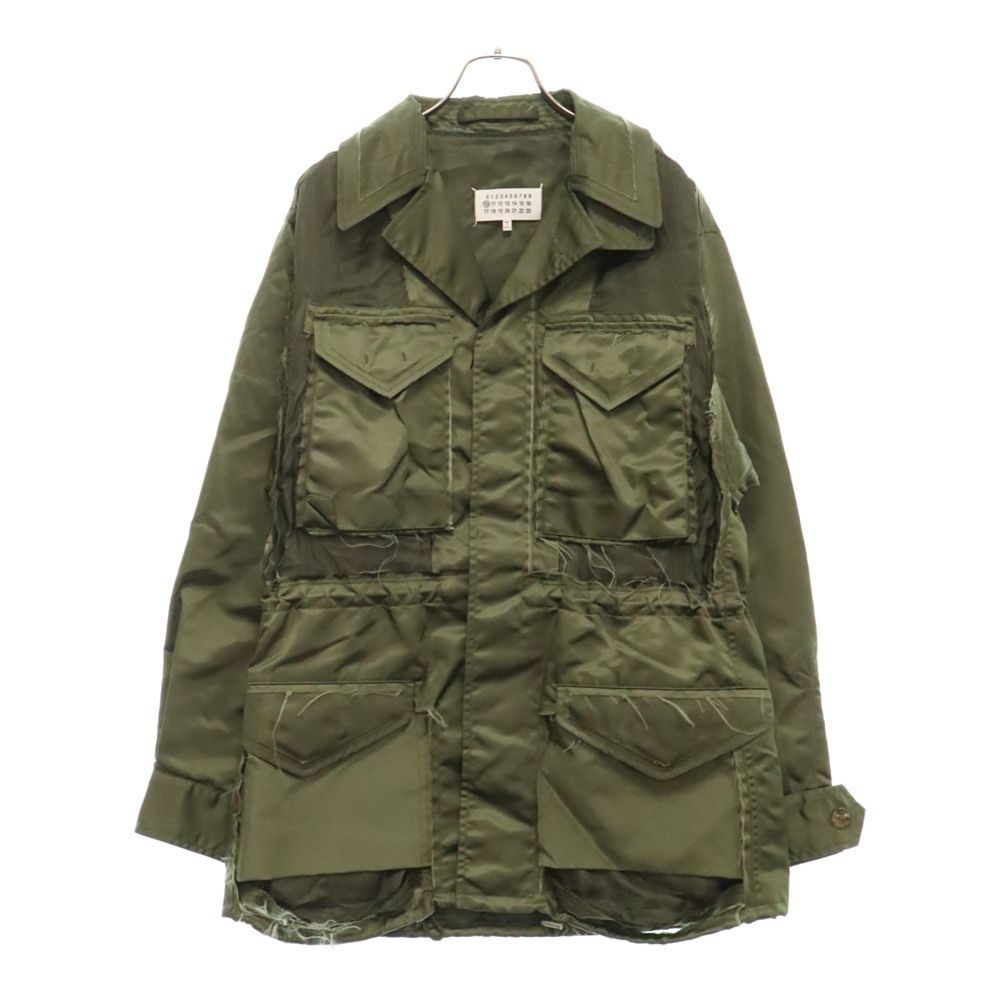 MAISON MARGIELA フィールドジャケット Maison Margiela 10 (メゾン マルジェラ) 18SS Nylon Distressed Field