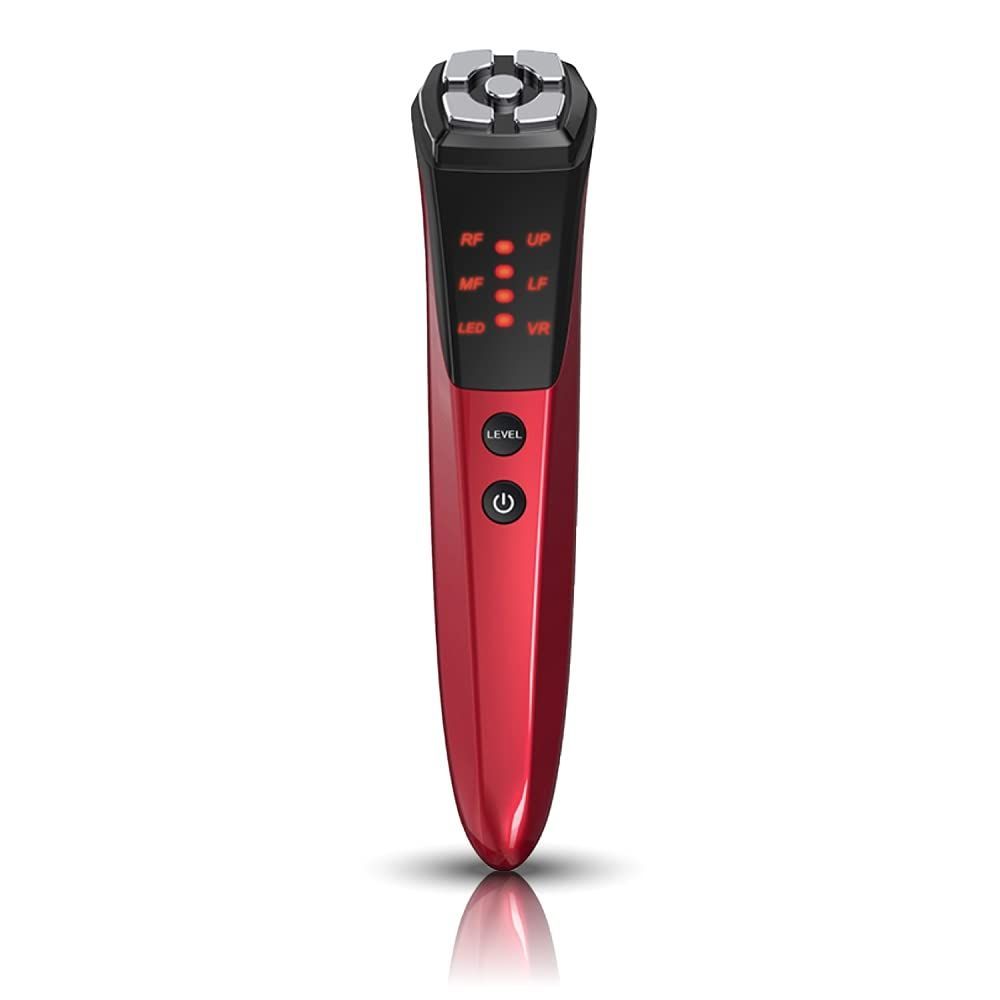 【数量限定】EMS イオン導入 LED 振動ケア ラジオ波 dore RF美顔器 メンズ