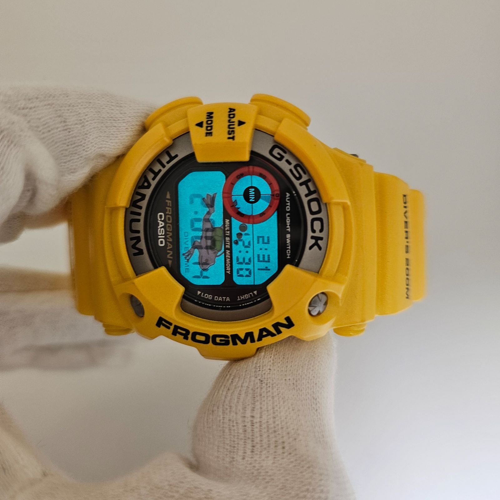 希少】G-SHOCK FROGMAN DW-9900 イエロー フロッグマン
