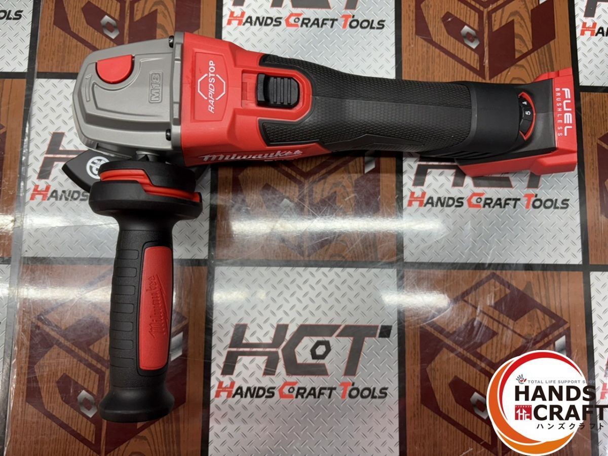 〇 ♥ ミルウォーキー Milwaukee M18FSAGV100XB-OXO 変速ディスクグラインダー 18V ケース付き