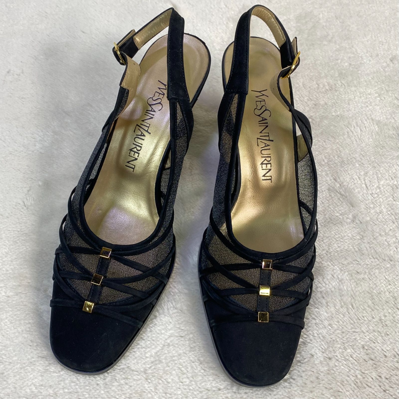YVES SAINT LAURENT イヴ・サンローラン ミュール サンダル