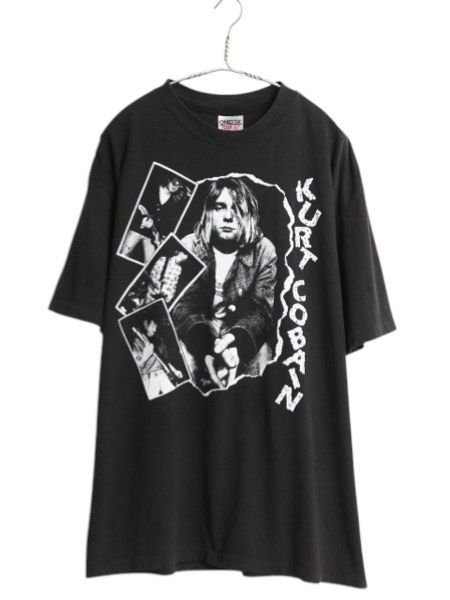 90s NIRVANA カートコバーン 追悼 T-shirt L 希少 00's NIRVANA