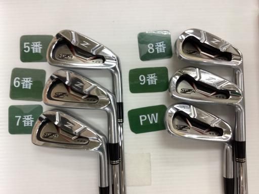 ダンロップ SRIXON Z 525 6 S アイアンセット IR NS PRO 980 GH D.S.T フレックスS メンズ 男性用 右利き 右用 Dランク ゴルフクラブ