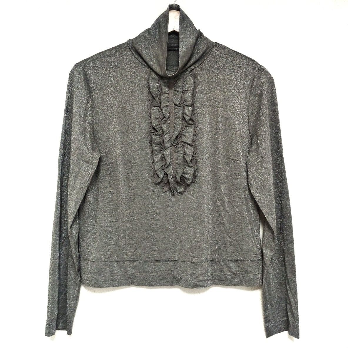 Leilian / レリアン タートルネックノースリーブニット 中古Leilian(レリアン) ノースリーブカットソー ハイネック⁄ニット