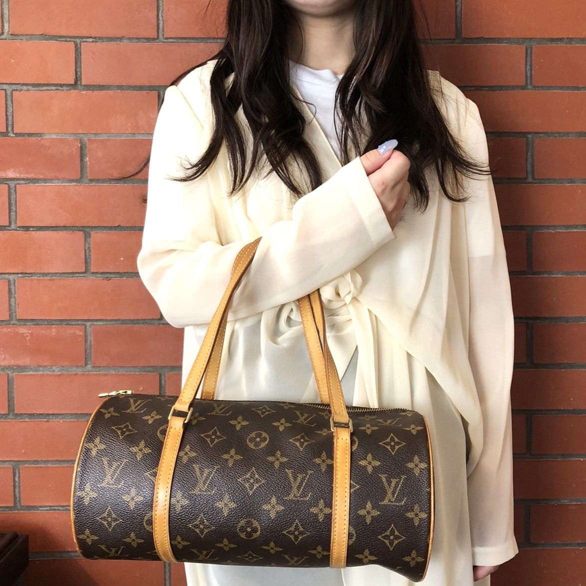 ルイヴィトン モノグラム パピヨン30 ハンドバッグ 2H2209 極美品