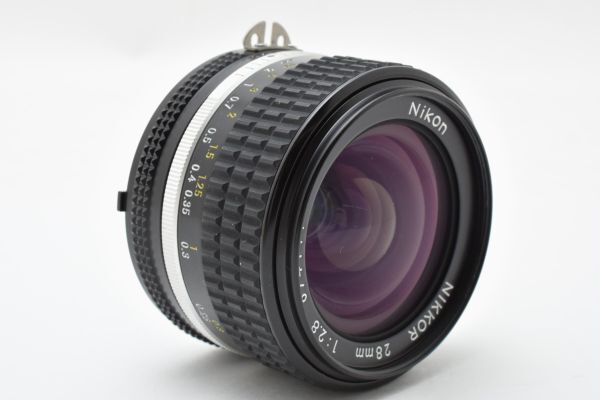 ニコン NIKON Ai-S 28mm F2.8★超極上品★完動品★#-458 ☆極上美品☆ ニコン Nikon Ai-S Nikkor 28mm F2.8 #K223-2