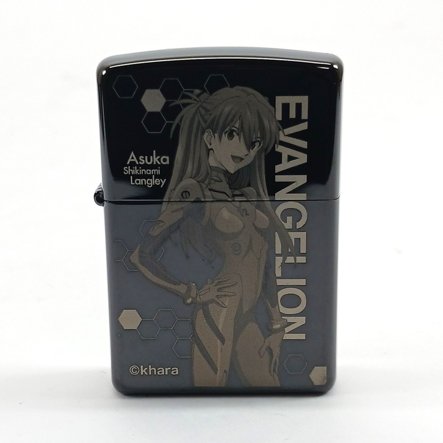 新品】エヴァンゲリオン アスカ 希少モデル Zippo シリアルNo.入り