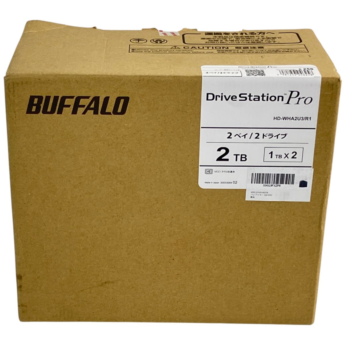 BUFFALO バッファロー HD-WHA2U3|R1 外付けハードディスク 2TB PC周辺機器 N9945896