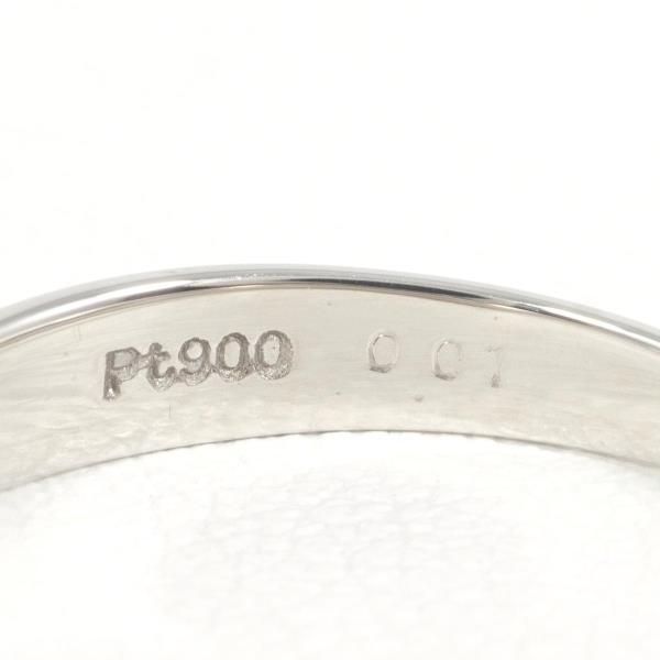 PT900 リング 指輪 7号 ダイヤ 0.01 総重量約2.3g - メルカリ