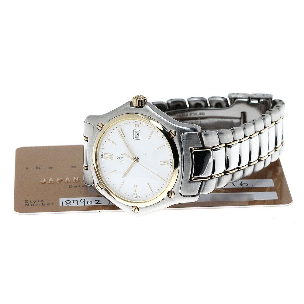 EBEL クラッシックウェーブ メンズ SS クォーツ 中古品 腕時計 EBEL