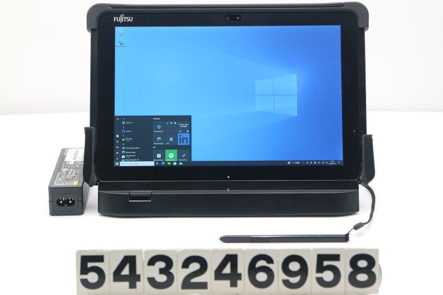 富士通 Arrows Tab Q507/PB Atom x5 Z8550 1.44GHz/2GB/64GB(eMMC)/10.1W/WUXGA(1920x1200) タッチパネル/Win10 【543246958】