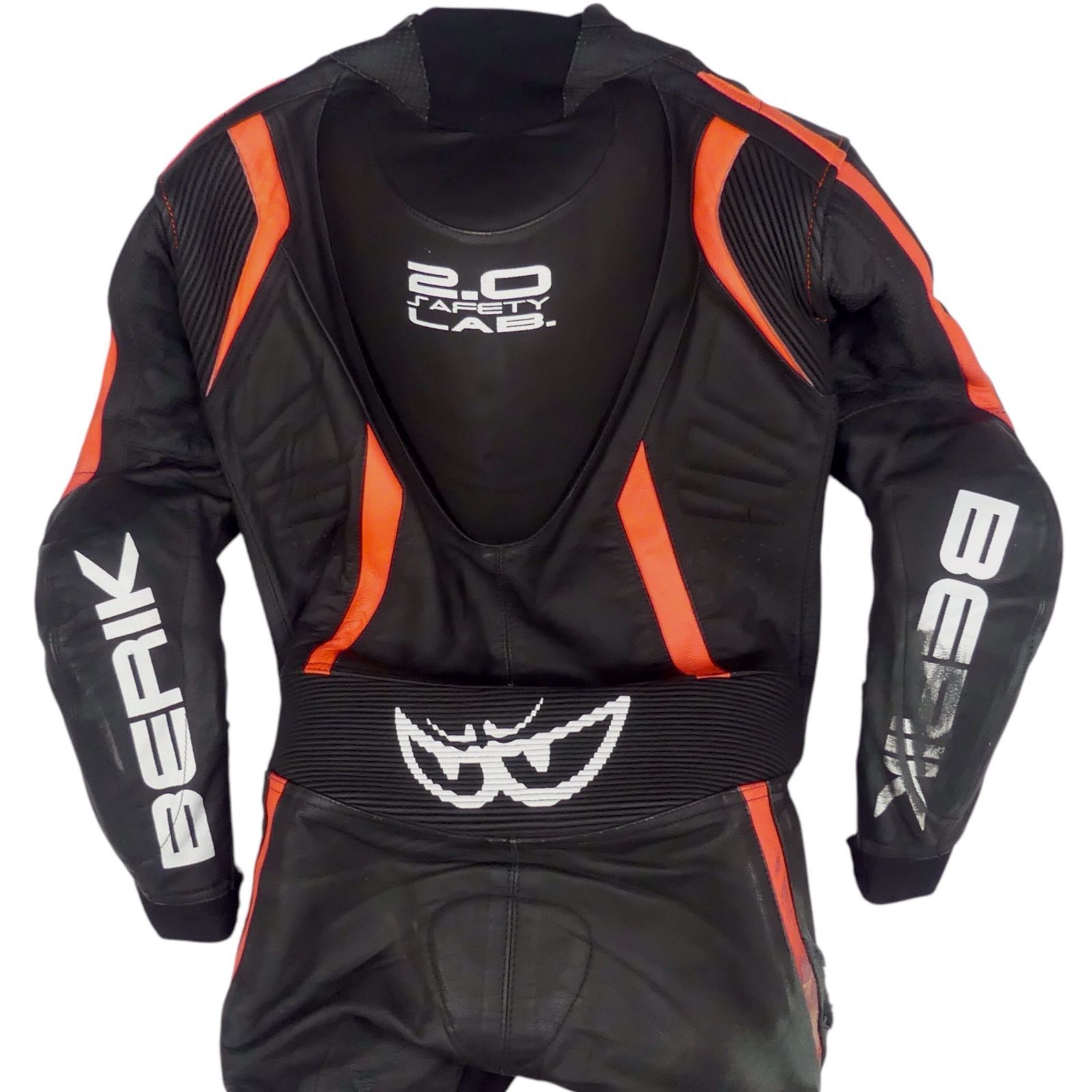 BERIK ベリック レザーレーシングスーツ M 本革 MFJ 48 メッシュ