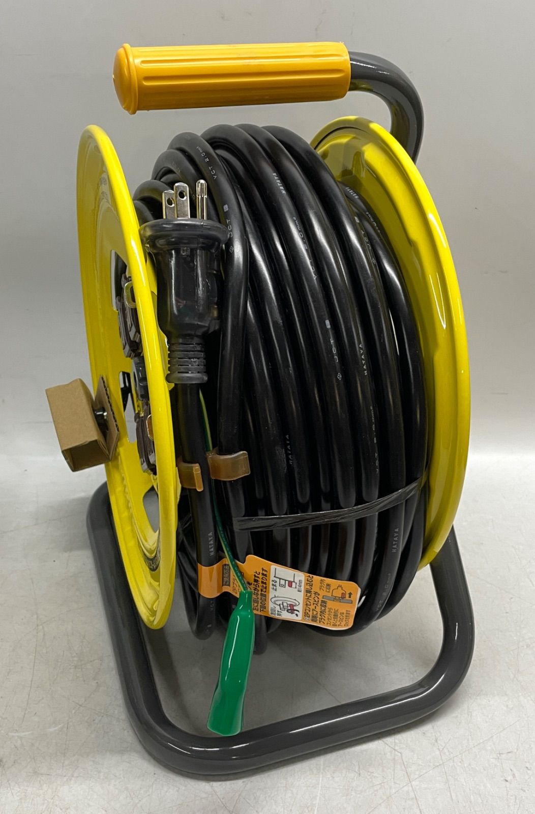 HATAYA 電工ドラム コードリール 30m BT-30K 温度センサー無し 箱なし 電気 延長コード ハタヤ