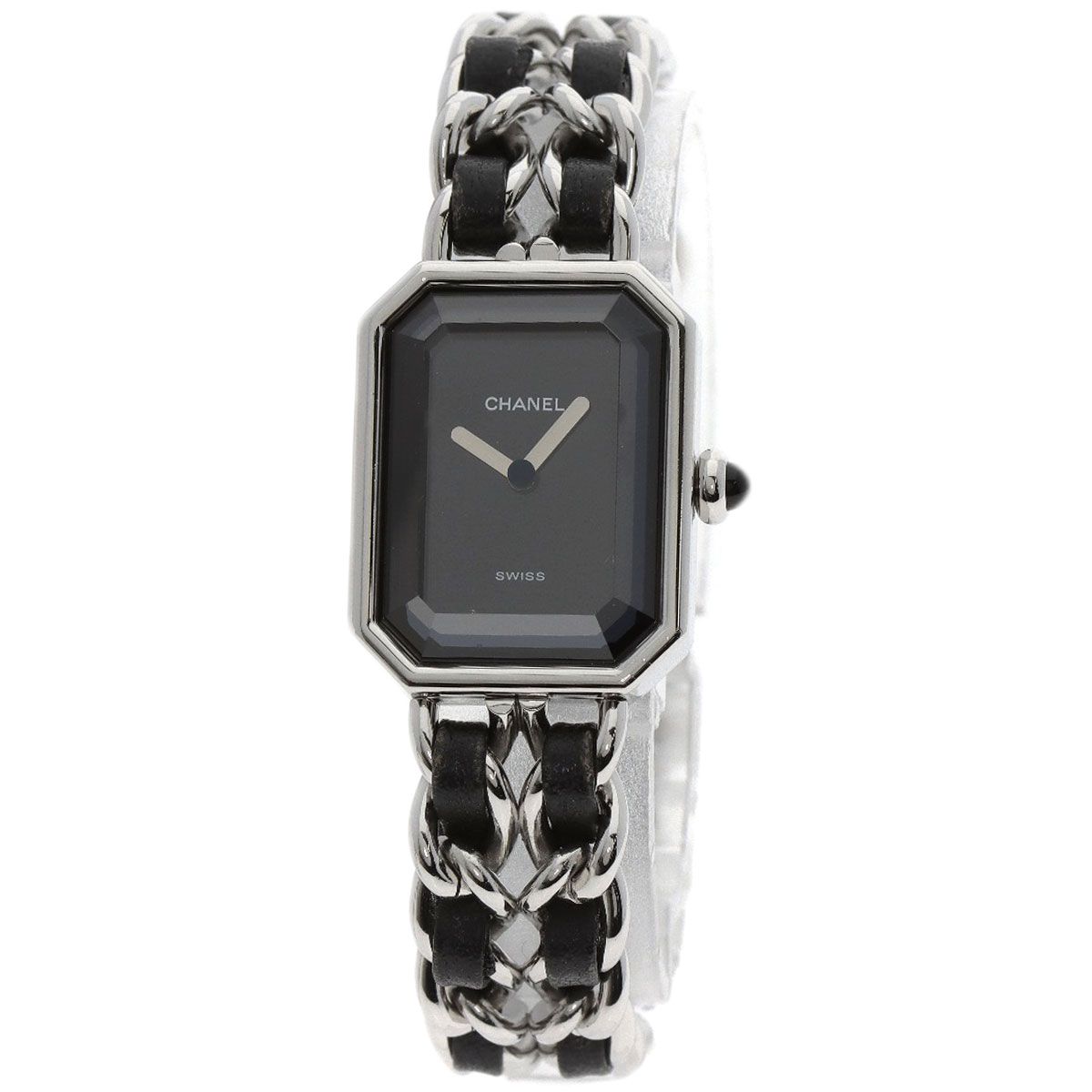 CHANEL シャネル H0451 プルミエール M 腕時計 SS SSx革 レディース