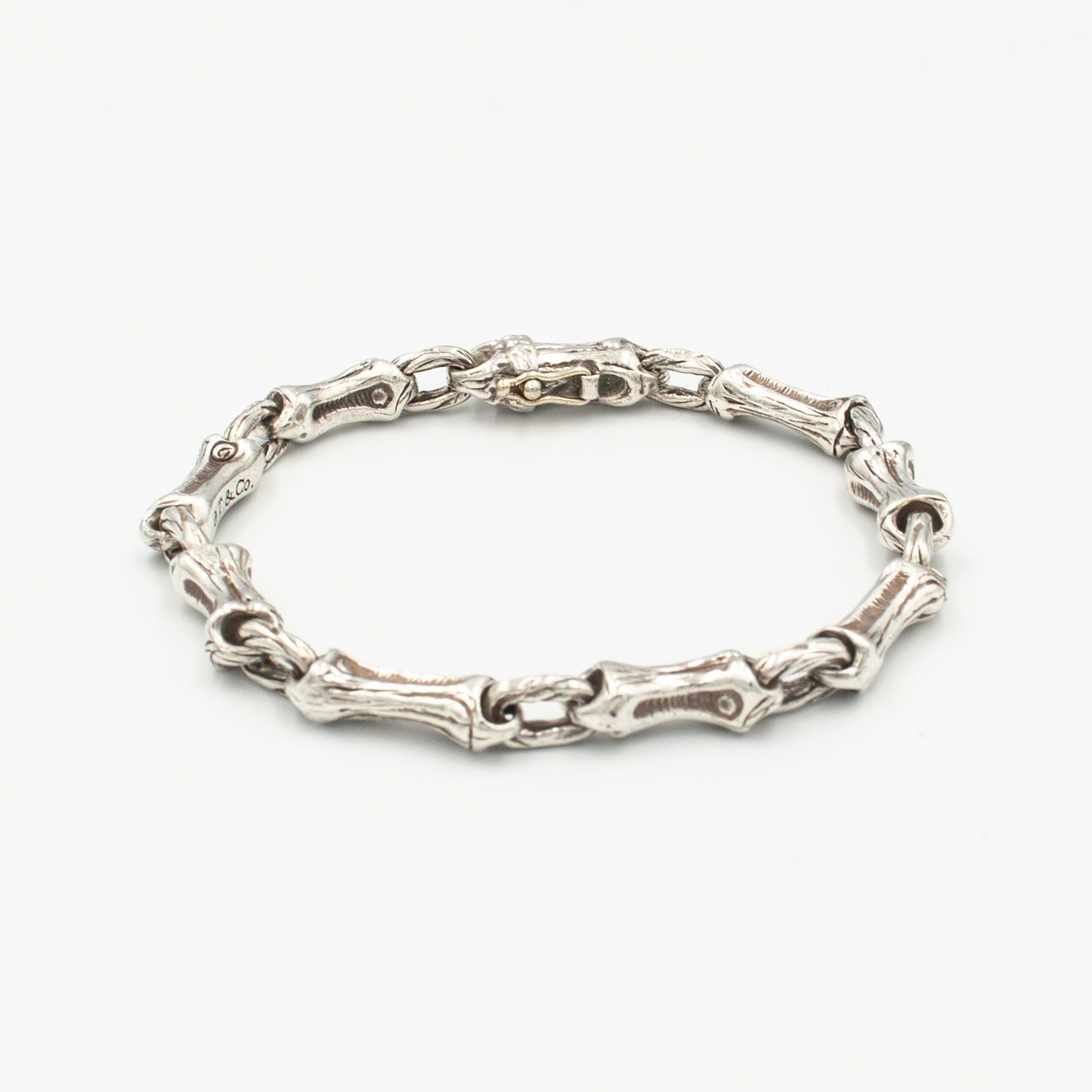 ヴィンテージ】 ティファニー バンブー ブレスレット シルバー 19.5cm