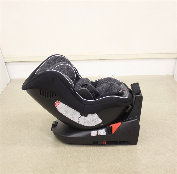 美品　西松屋　ターンレジェFIX-ST ISOFIX シートベルト　グレー スマートエンジェル ターンレジェ FIX-STをレビュー！クチコミ