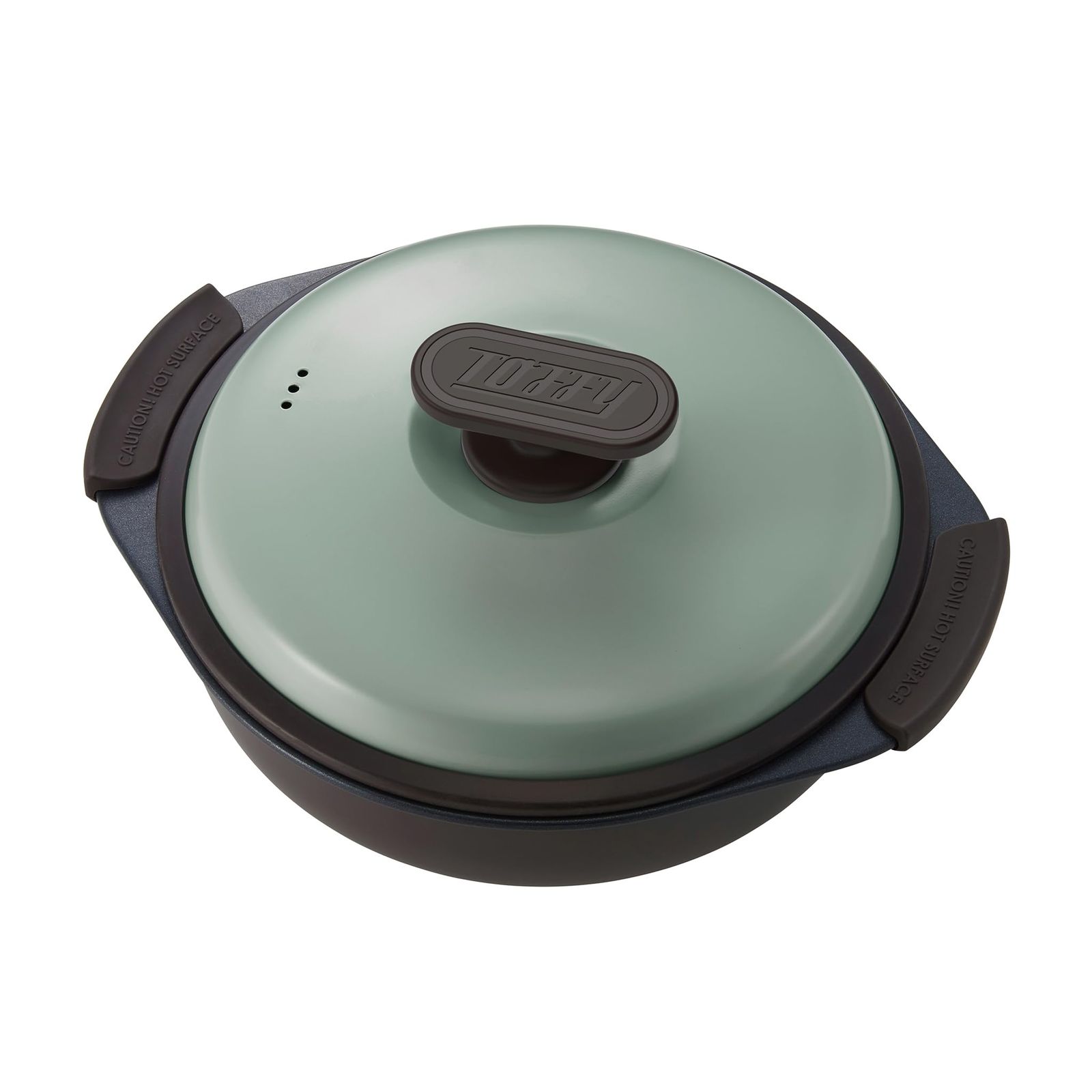 【Toffy/トフィー】 電子レンジ用 グリル鍋 K-MW4 (ペールアクア) レンジ調理器 たっぷり深型 1台6役 焼く/炒める/蒸す/茹でる/炊く/煮る シリコーンミトン付き レシピブック付き K-MW4-PA [ペールアクア] 4,706円