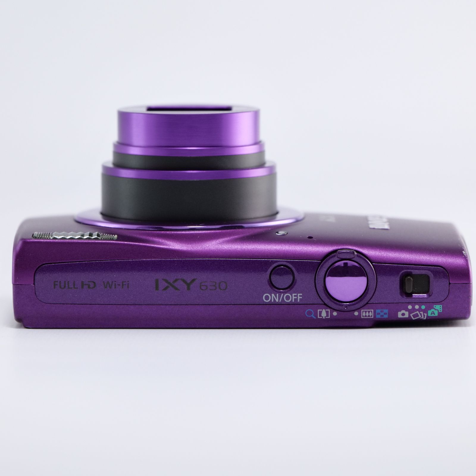 Canon キヤノン デジタルカメラ IXY 630 光学12倍ズーム パープル 