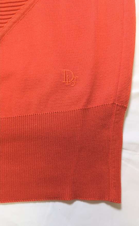 D645 美品 M クリスチャンディオール コーデュロイ レディース オレンジ Christian Dior(クリスチャンディオール) / 393J696I0849/23AW