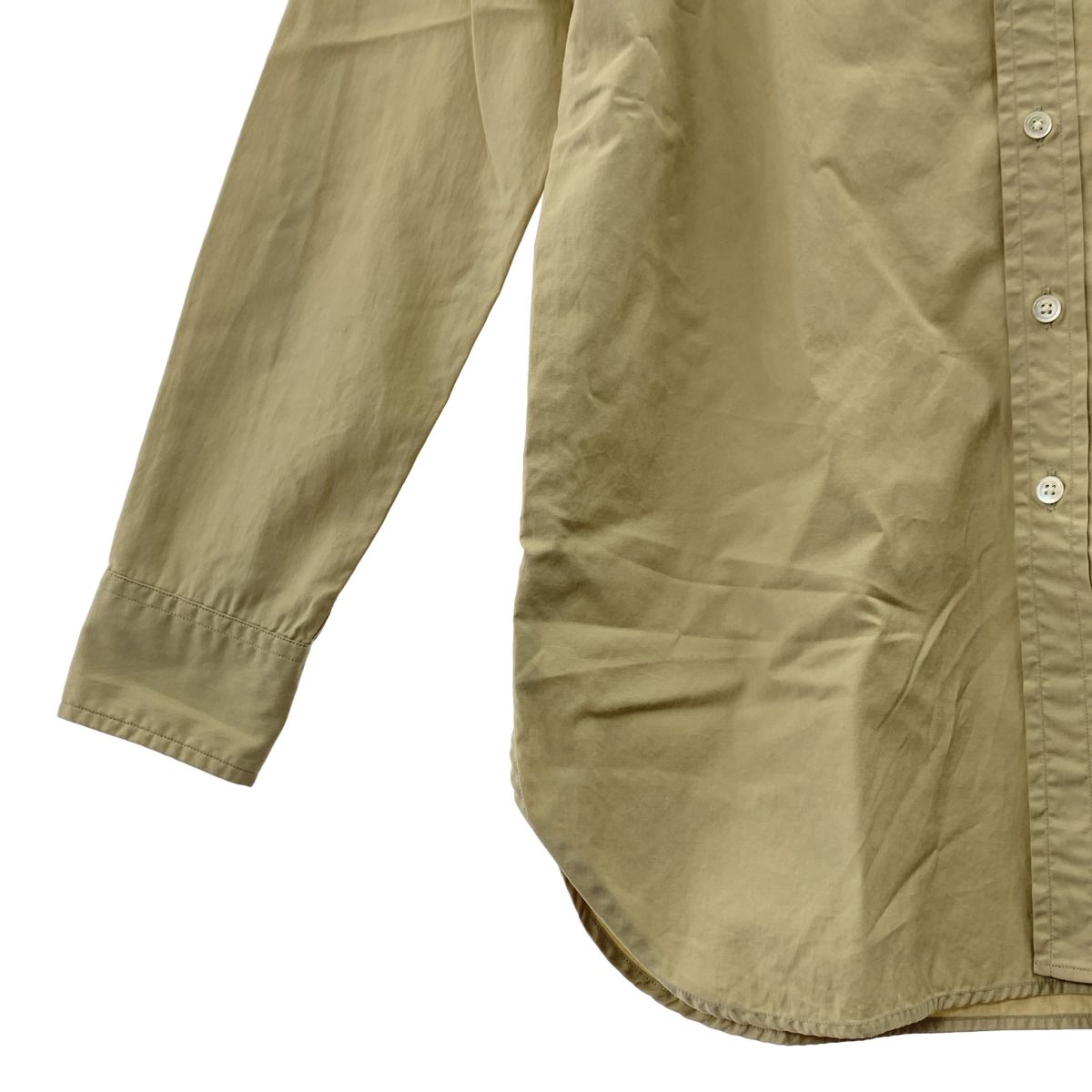 AURALEE / オーラリー | WASHED FINX TWILL SHIRTS / バンドカラー  