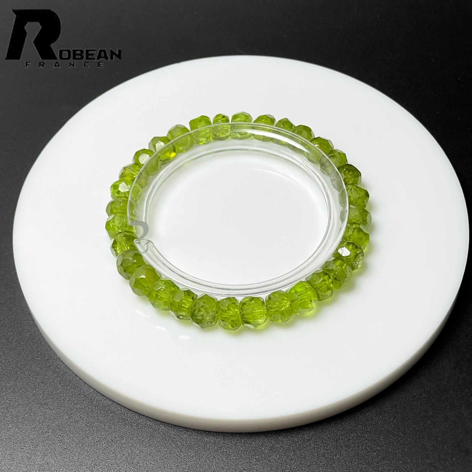 逸品 EU製 定価22万円☆ROBEAN・グリーンペリドット☆パワーストーン