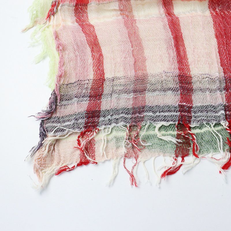 tamaki niime ストール タマキニイメ roots shawl MIDDLE cotton｜tamaki niime 玉木新雌