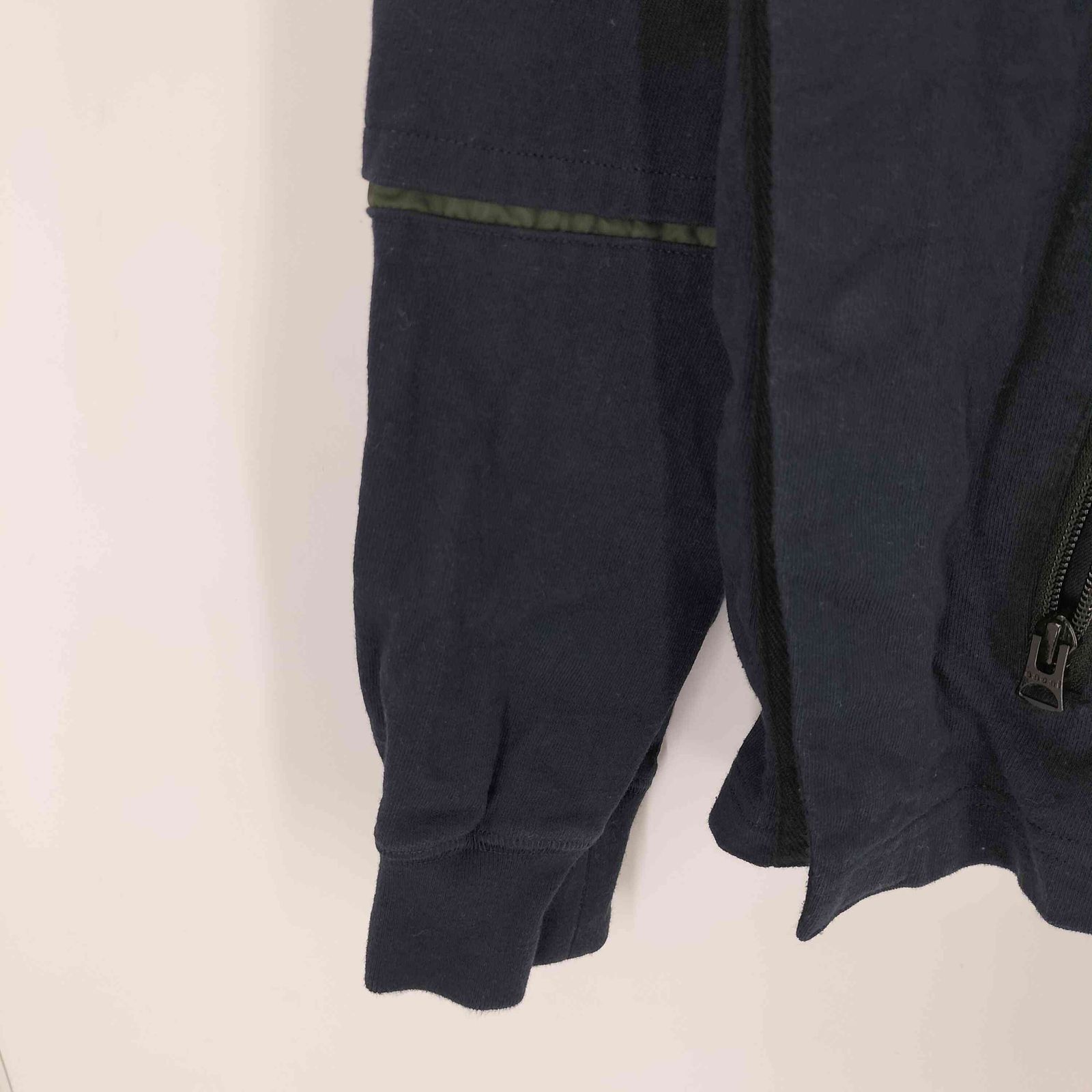 サカイ Sacai REBUILD ZIP POCKET COTTON L/S T-SHIRT メンズ