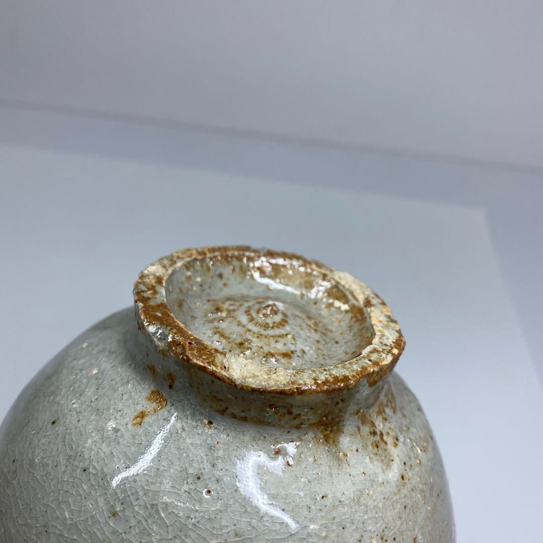  茶3 萩名工 吉賀大眉 萩焼抹茶茶碗共箱口径13 5㎝東里6 1006 1 F 茶碗 茶道具