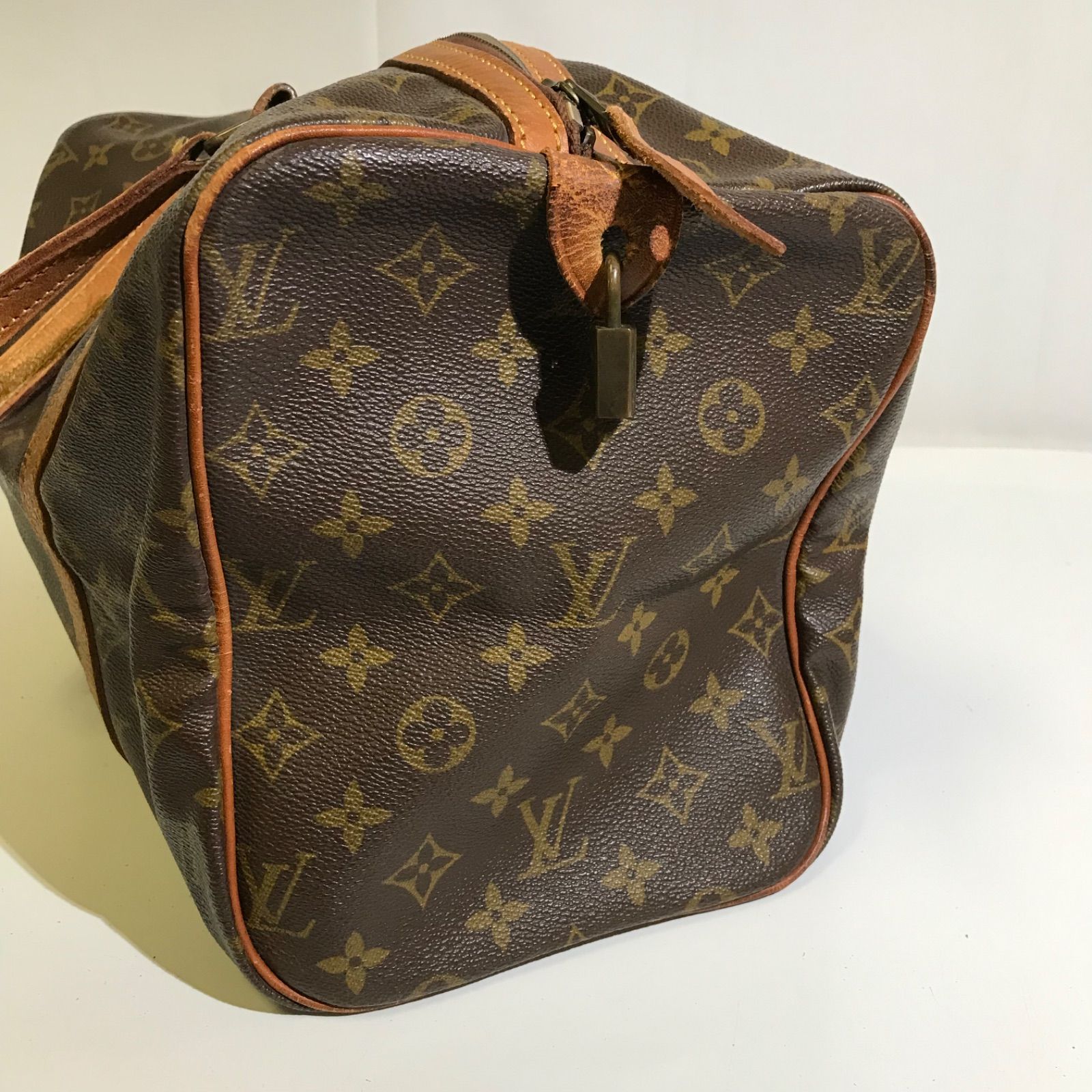 LOUIS VUITTON ルイヴィトン  サック・スープル35 ボストンバッグ モノグラム レディース バッグ ※破損あり