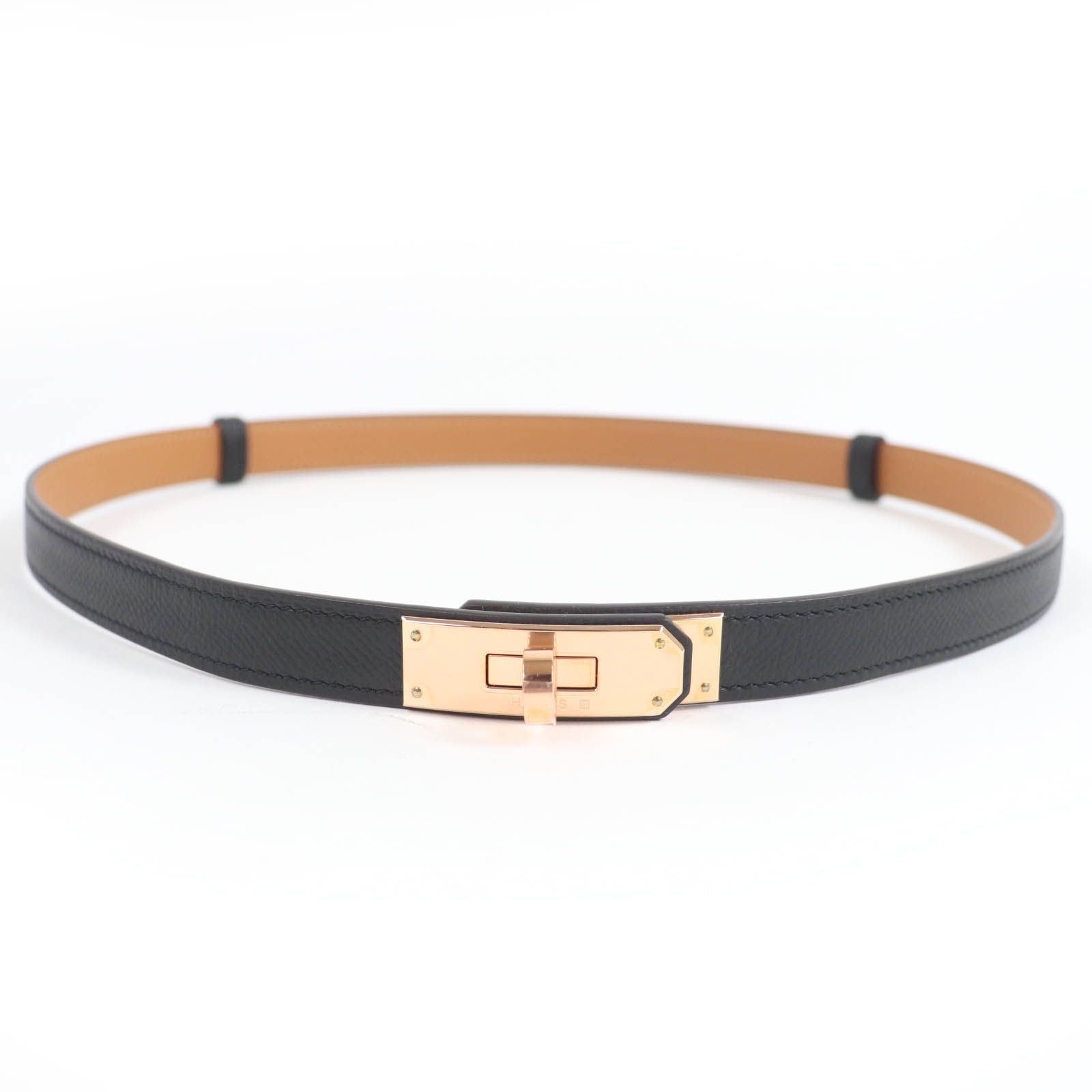 未使用品☆HERMES エルメス ケリー18 ヴォーエプソン ピンク