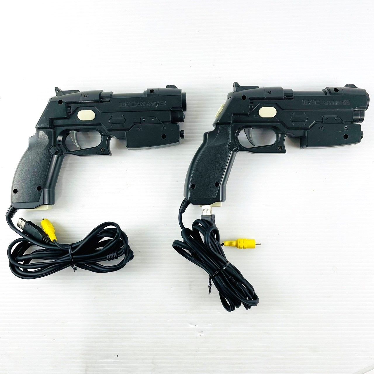 2本セット】 動作品 ナムコ GUNCON2 NPC-106 ガンコン 2 ガン型 銃型