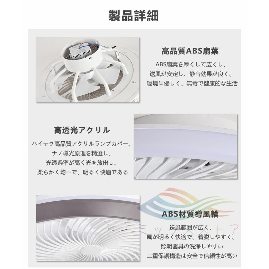 ファン付き照明